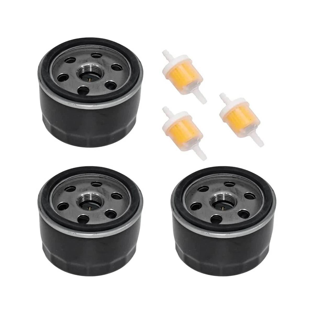 49065-7007 49065-0721 Oil Filter Replacement for FX600V FR691V FR730V FR651V FR541V FR600V GY20577 492932S (3 PACK)