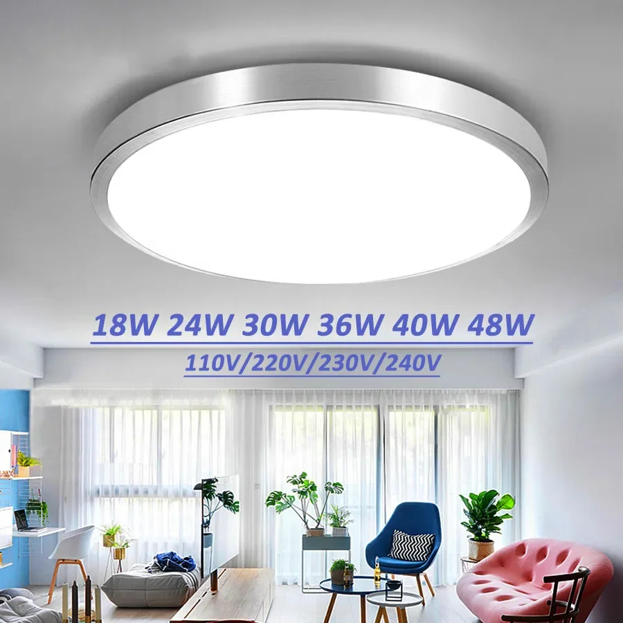 

ceiling led lighting lamps modern bedroom living room lamp surface mounting balcony 18w 24w 30w 36w 40w 48w AC 110V/220V