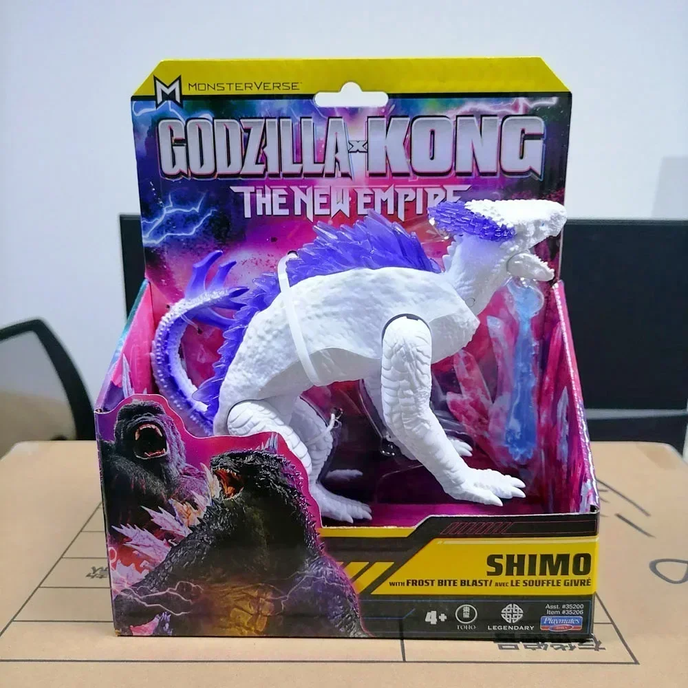 Spielkameraden Godzilla gegen Kong Gojira New Empire 2025, Mothra Frost Vark Drownviper-Figuren, Modell für Jungen und Kinder, Geburtstagsgeschenke