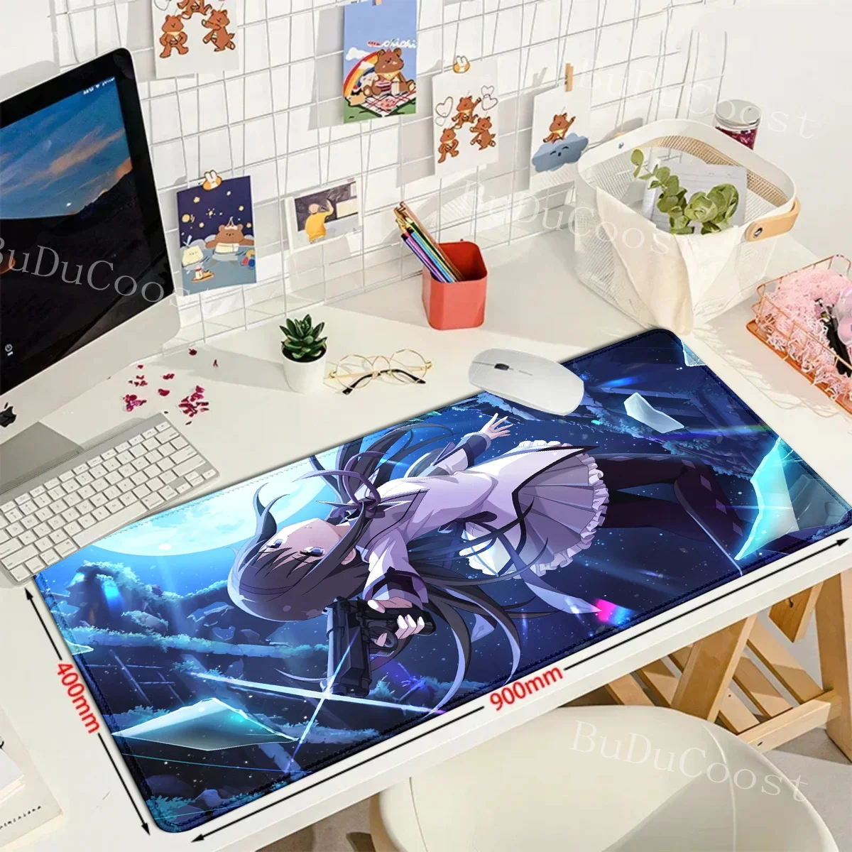 Puella Magi Madoka Magica Office Accessories Gaming mouse pad Mat mousepad Anime Pc Gamer Computer Table Desk Mats Mause Pads