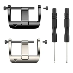 26mm Metal Buckle For Garmin Fenix 7X 5X 6X 3 3HR 8X Tactix7 Pro Enduro 2 Screw Buckle For Watch Strap Smartwatch Accessories