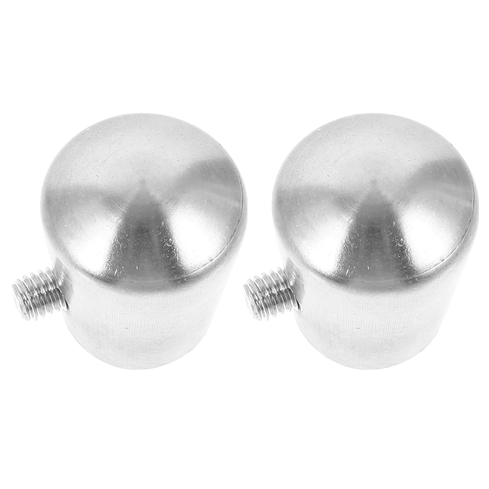 

2pcs Handrail Extension Connector Stainless Steel Brushed Finish Durable Handrail Fitting For Metal Tubing End Caps Furniture