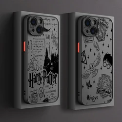 P-Potters Snake H-Harries Phone Case for Xiaomi Redmi Note 13 12 11 10 10A 10X 9 Prime 9S 8 Pro Plus 4G 5G Matte Hard Cover