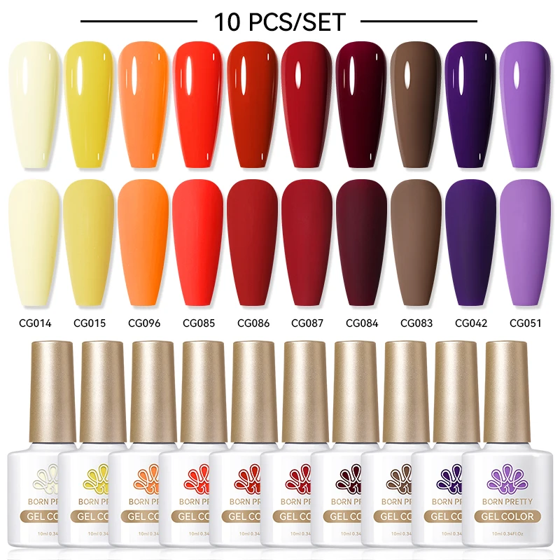 ولد جميلة 9/10 قطعة 10 مللي هلام مسمار مجموعة طلاء الأظافر الوردي عارية الزجاج زجاجة UV هلام LED مسمار الفن ورنيش للأظافر مانيكير مستلزمات الأظافر #3