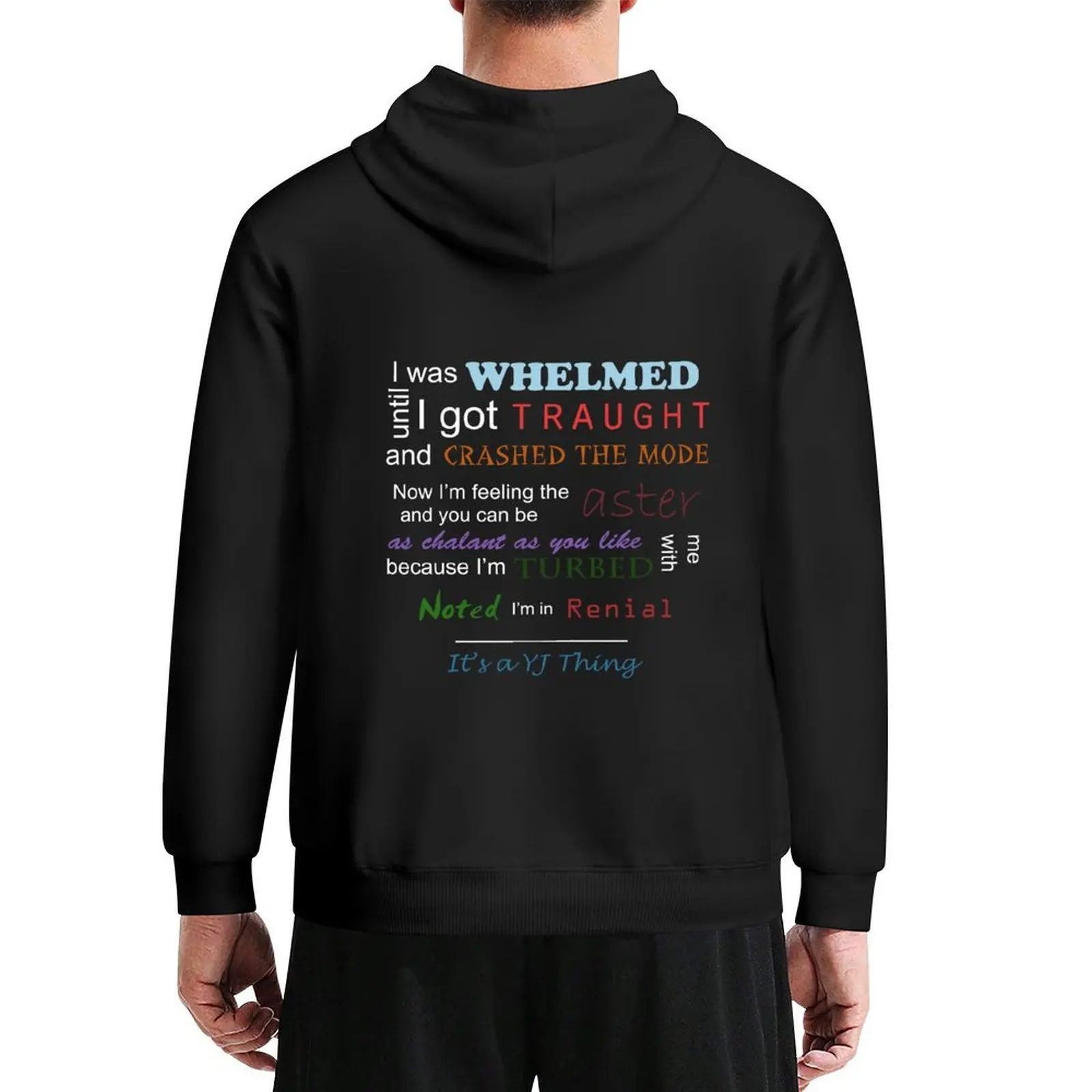 

It's a YJ thing -colour Hoodie men's sweat-shirt men's sweat-shirt set mens clothes graphic hoodies