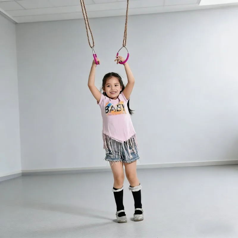 Juguetes de Fitness para niños, anillos para niños, juego de columpio, patio de juegos, anillos de gimnasio voladores, columpio volador, deportes de dominadas, columpio de gimnasio interior y exterior