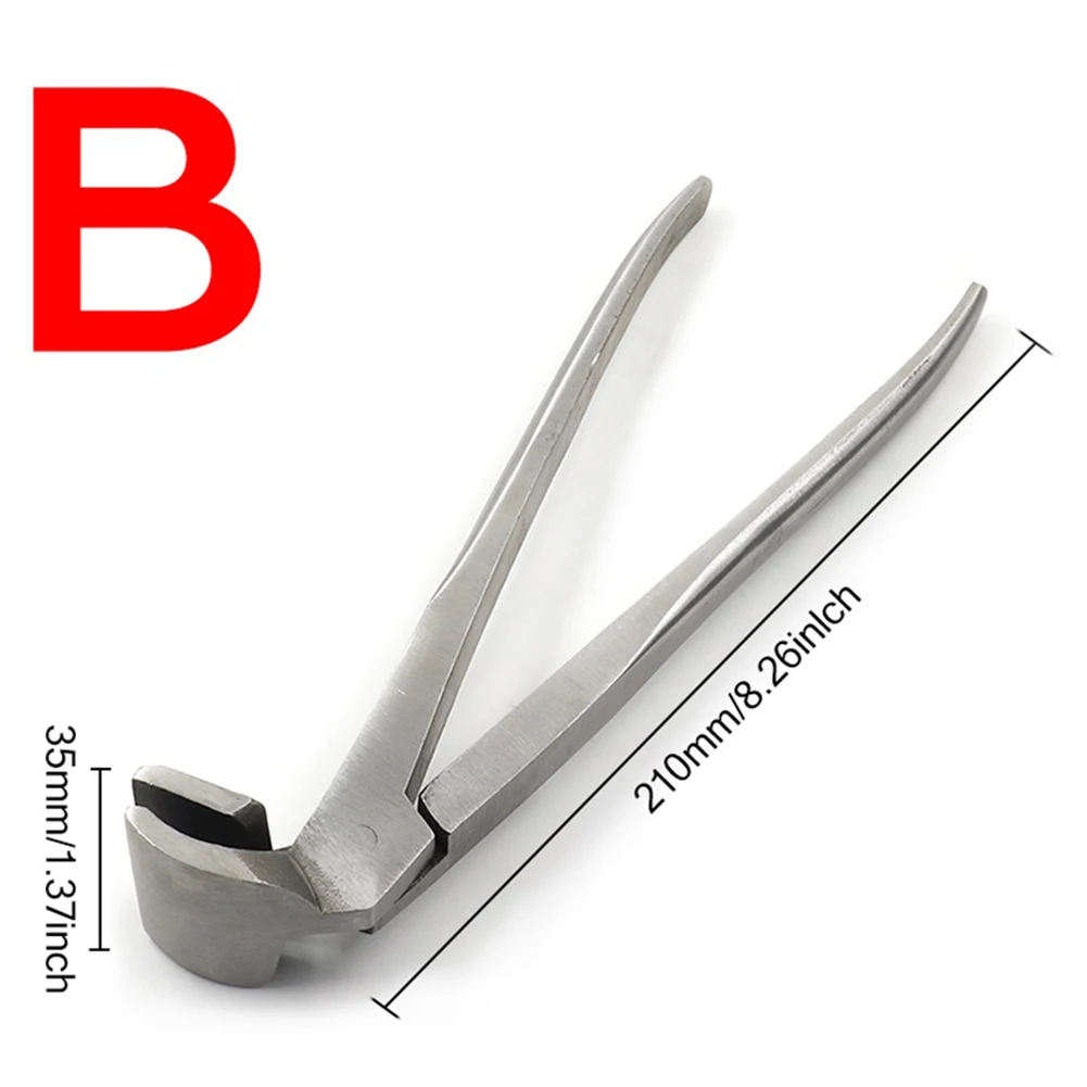 Clamp Leather Plier Stainless Steel Press Flatten Plier 1pc Adjustment Bag Making Pliers Fixed Clamp High Quality
