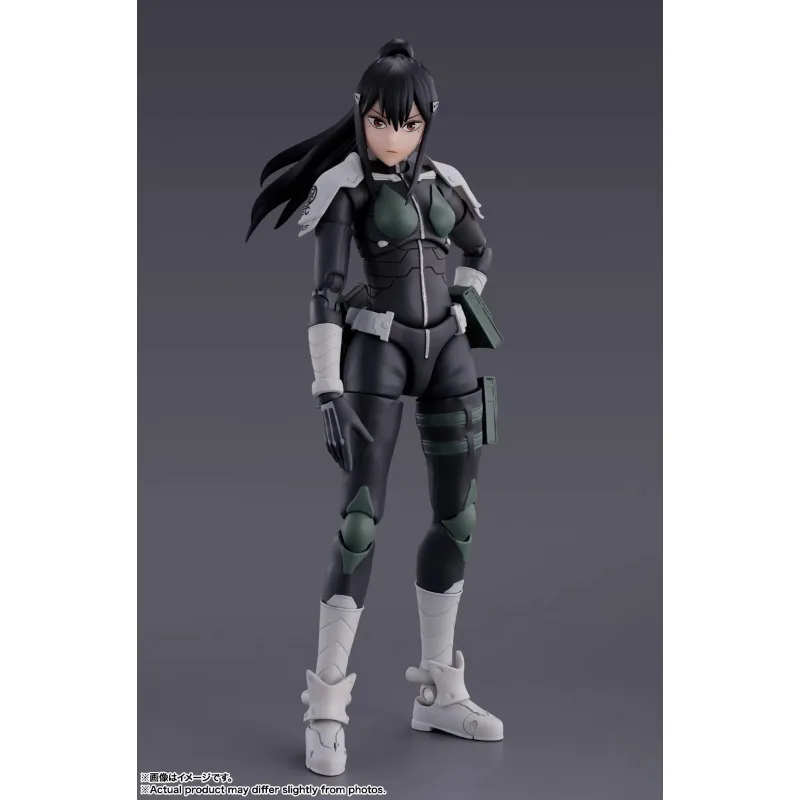 Bandai Original S.H.Figuarts Kaiju No.8 Anime Figure Ashiro Mina Action Figure Toys for Boys Girls Kids Children Birthday Gifts