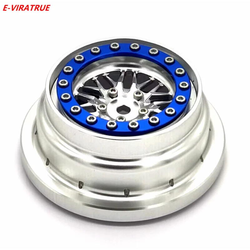 

E-VIRATRUE Aluminum wheel Silver For TRAXXAS Unlimited Desert Racer 1/7 (1pcs)