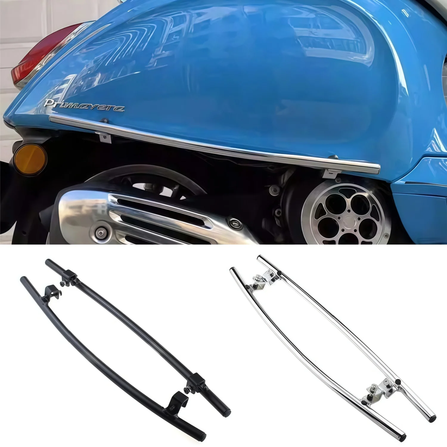 

for vespa sprint spring 150 Motorcycle Engine Guard Highway Crash Bars Bumper Anti Drop Bar Motorcycle Accessories