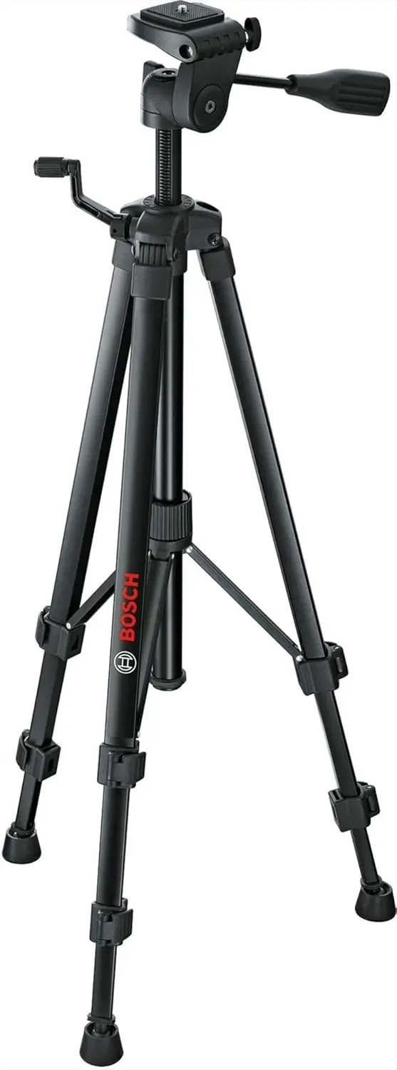 

Compact Extendable Tripod for Line & Point Lasers, Height Adjusts 22-61 Inches, Lightweight & Portable