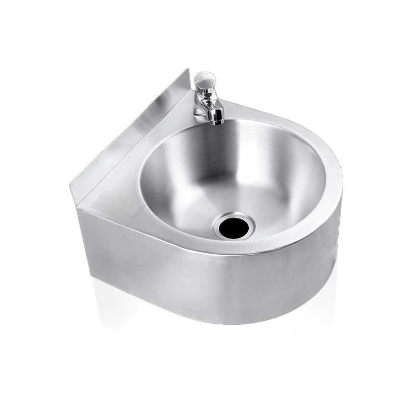 

304/316 Semicircular Stainless Steel Washbasin, Prison Engineering Household Toilet Washbasin Sink Washbasin