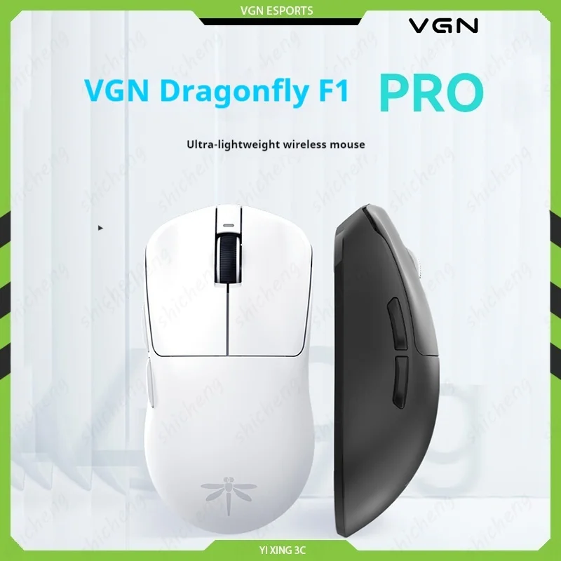 

Vgn Dragonfly F1 Gaming Power Wireless 2.4g Wired Dual-mode Mouse Lightweight High-performance Long Battery Life Esports Special