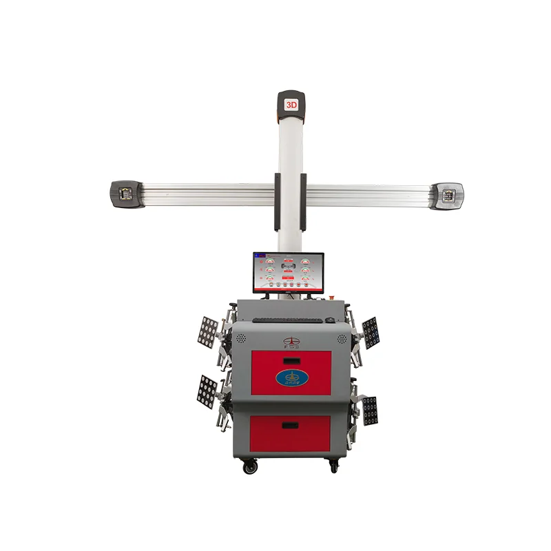 Fostar Customer CE ISO OEM Certification Garage Parking Fully Automatic Truck 3D Four Car Wheel Aligner Machine For Sale
