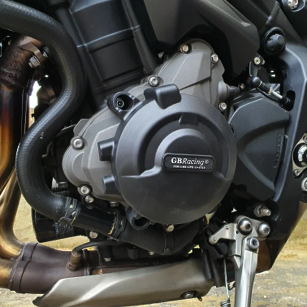 TRIUMPH Daytona Moto2 765 19-20 및 Street Triple 765 (S,R,RS,MOTO2 Edition) 2017-2025 엔진 보호 커버 스미싱 텍스처