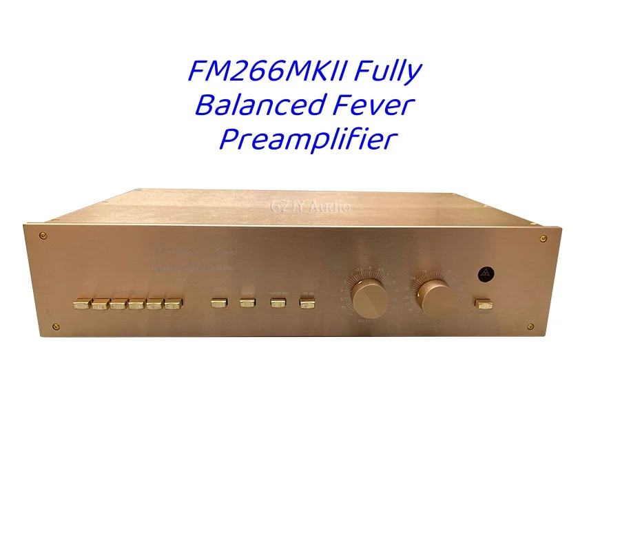 Excellent Class A Preamplifier Reference FM266MKII Fully Balanced Fever Preamplifier 1:1 Replication FM266