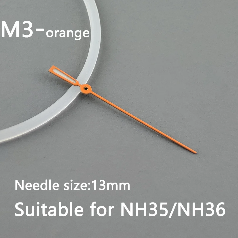 NH35 hands NH36 hands needle green luminous Multicolor Single Second Hands for suitable for nh35/nh36 movement watch hands