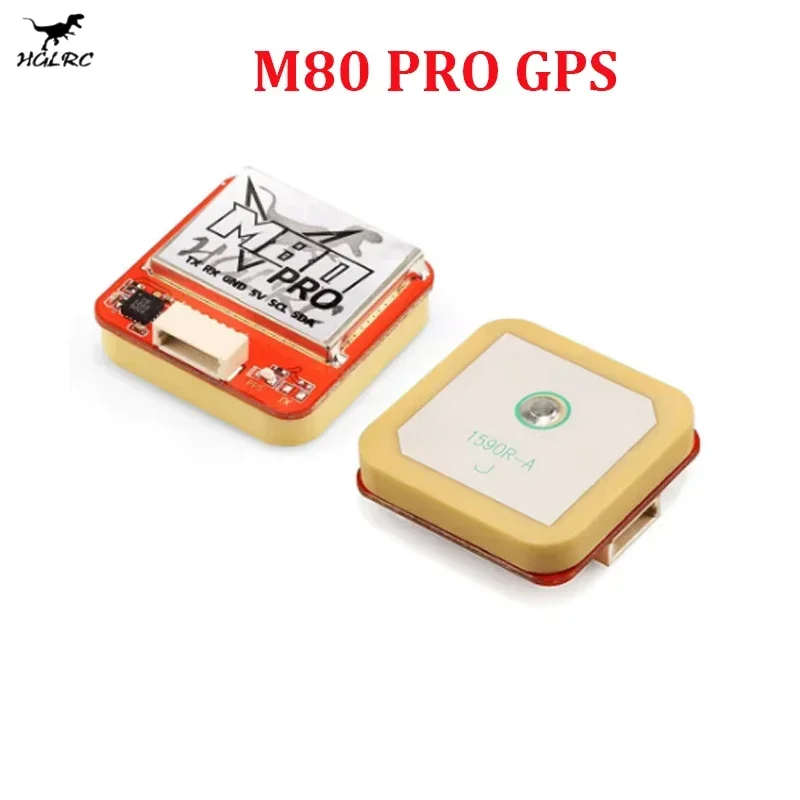 HGLRC M80 PRO M80PRO GPS QMC5883 Compass With GLONASS GLILEO QZSS SBAS BDS Receiving Format 5V Power For FPV RC Racing Drone