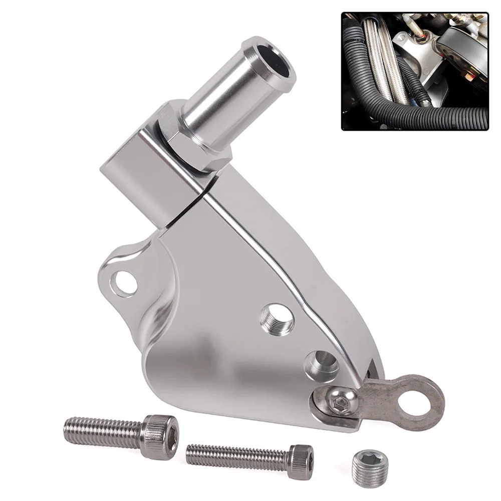 

K Series Intake Manifold Adapter Plate Coolant Fitting for K20 K24