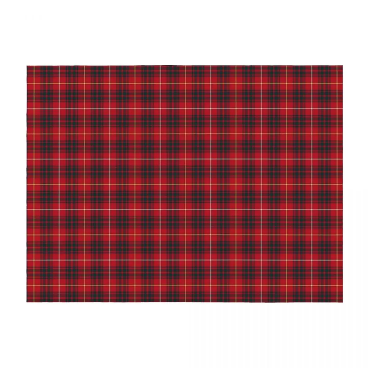 

Clan Bruce Tartan Throw Blanket Stuffeds Winter beds Warm Designers Blankets