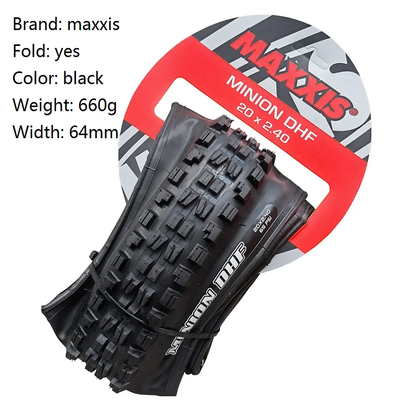 MAXXIS 20*2.3 2.4 24X2.3/2.4 20 24 inch DHF/DHR downhill cross-country tire