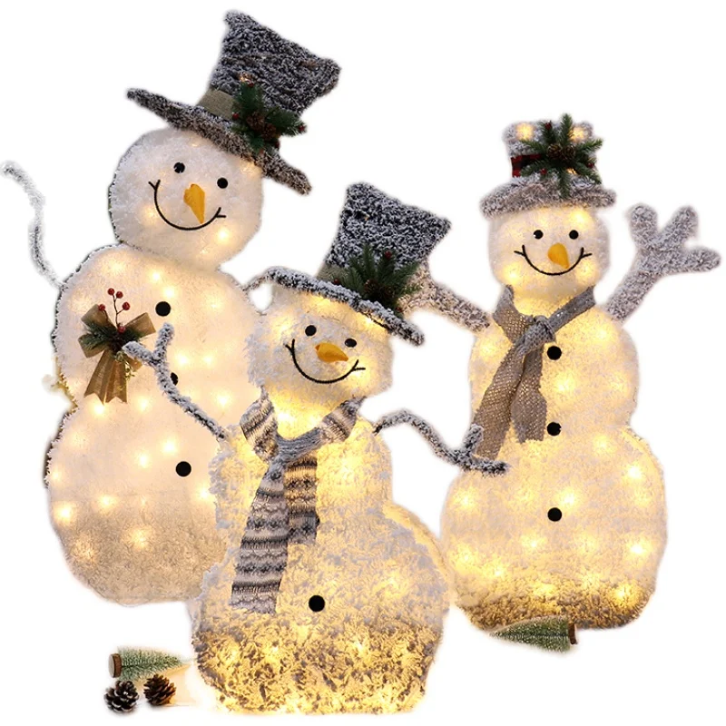 

YY Christmas Snowman Decorations Valentine's Day Shopping Window Art Gallery