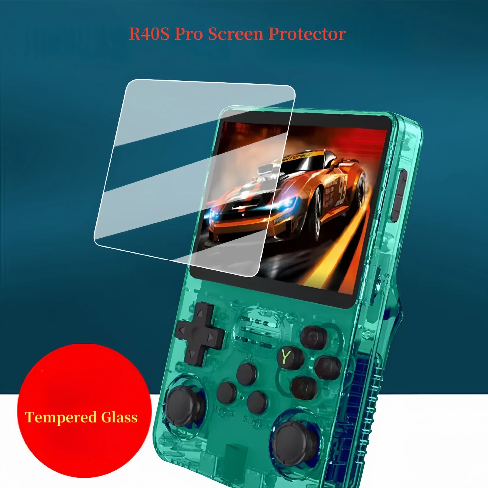 

​for R40S Pro Game Console Protective Film Scratch-resistant and Wear-resistant Screen Protector 1PCS