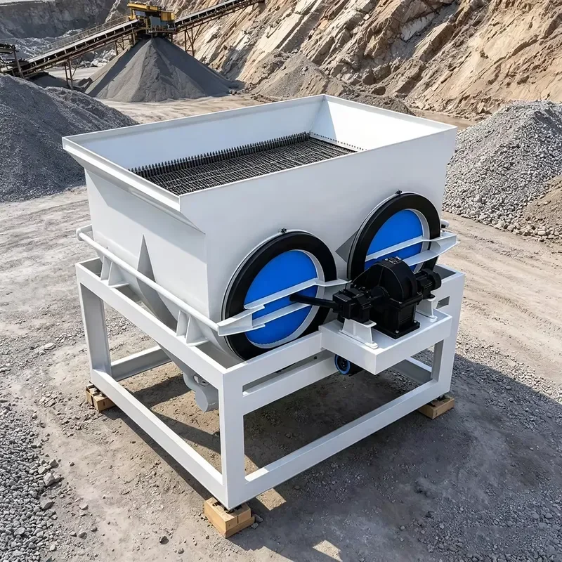 for Shaker Type Gold Ore Gravity Concentrator 4-8t/h Efficient Reliable Overseas Mining Equipment