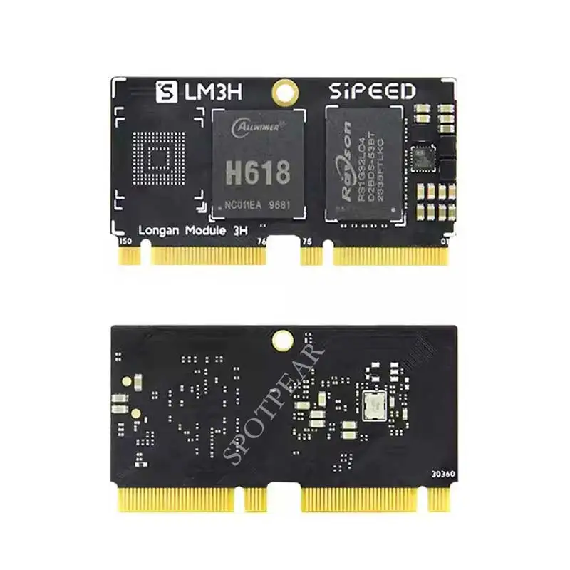 Imagem -04 - Placa de Desenvolvimento pi Lpi3h Arm Linux Allwinner Caixa de tv 4k Sipeed Longanpi Braço H618 Cortex-a53