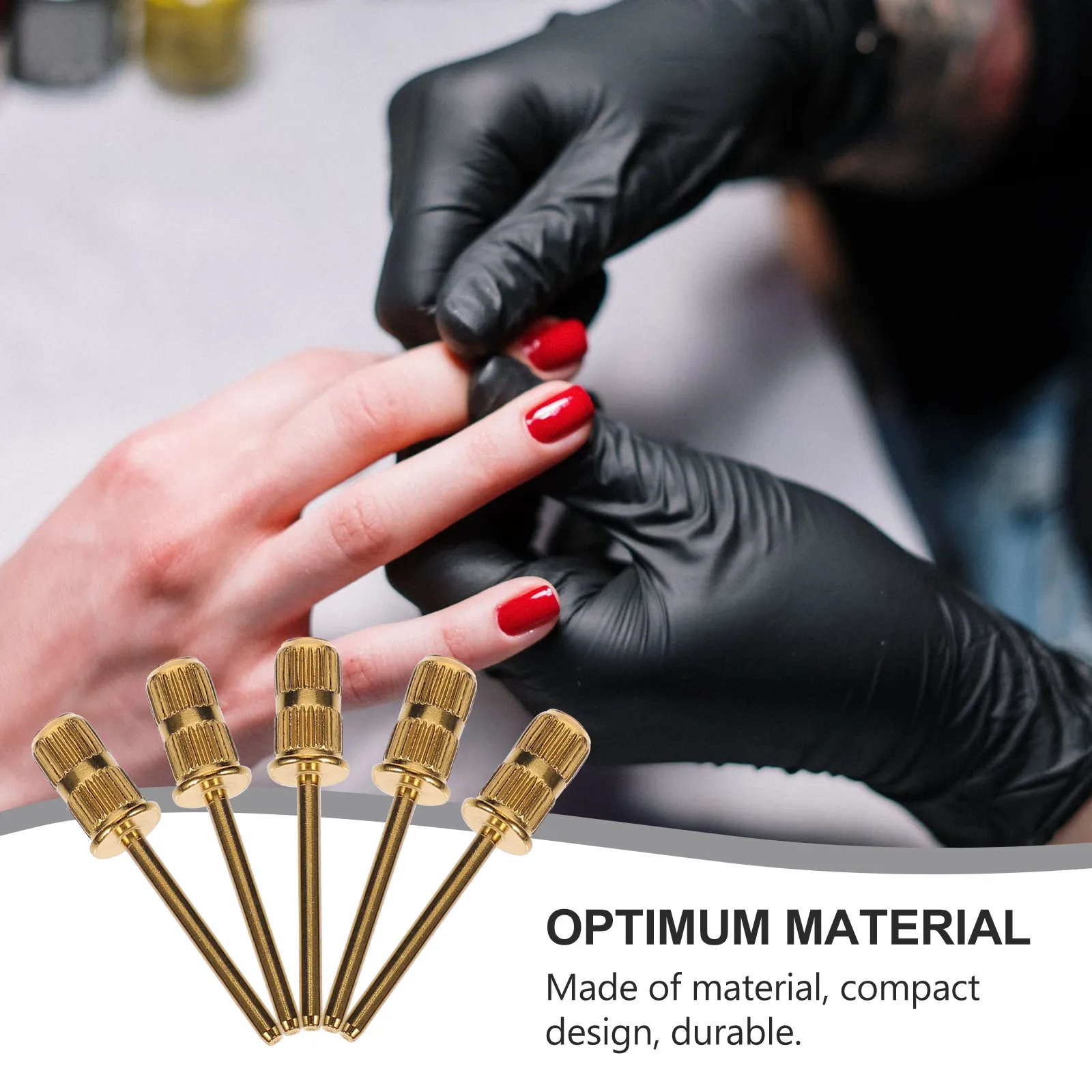 

20Pcs Sanding Band Nail Drill Heads Manicure File Bits for Gel Nails Natural Nails Grinding Polishing Carving Sharpening