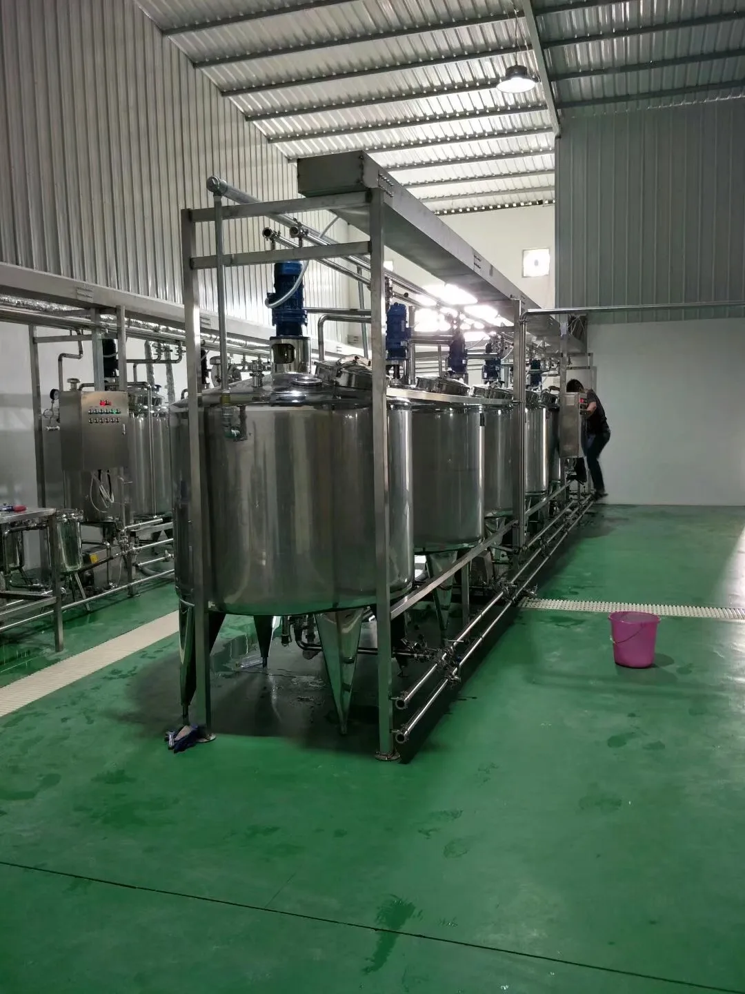 FOODLINE Outdoor Fruit Kiosk Juice Line Wind Rain Proof Detachable Tank Easy Mobile Processing Unit