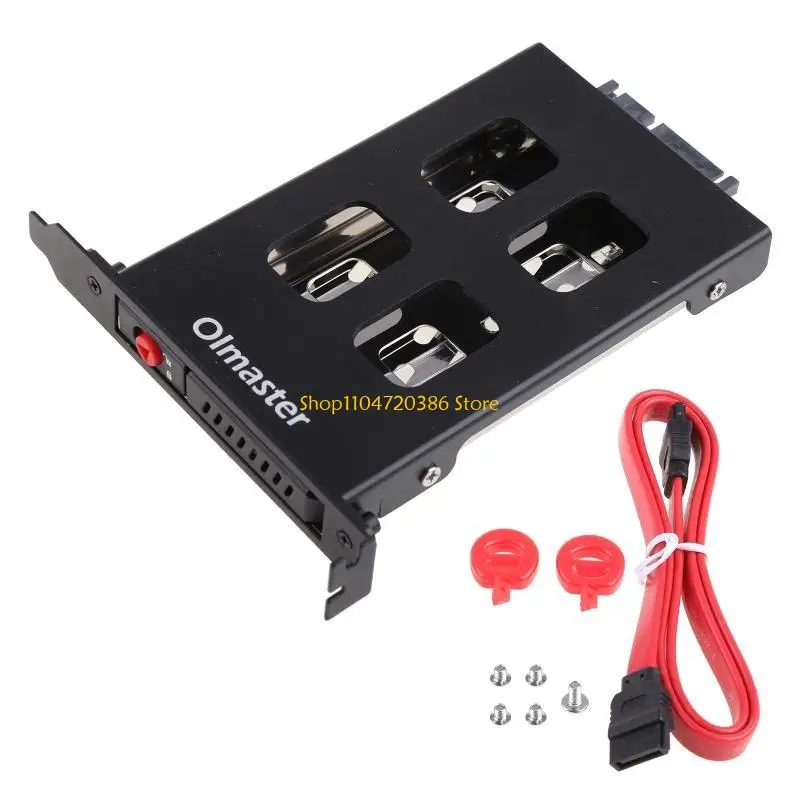 K0EA OImaster MR-9100 HDD Rack for 2.5Inch PCI SSD Hard Disk Adapter Bracket