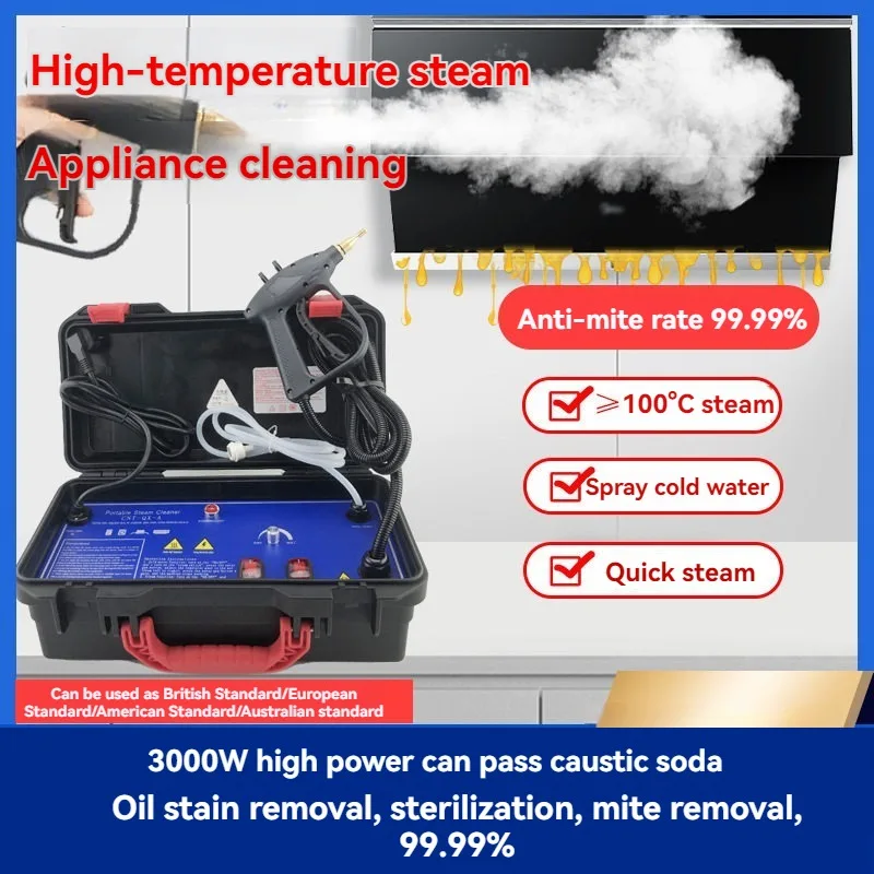 110V/220V High Temperature Steam Cleaner Adjustable Function for Household and Commercial Use Electrical Appliance Cleaning