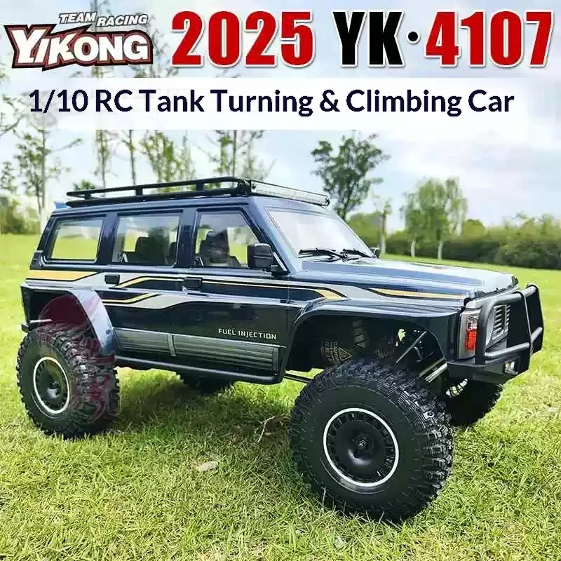 YIKONGRC YK4107PE 1/10 4WD RC Rock Crawler Brushless Motor With Differential Lock Off‑Road Vehicle For Adult Outdoor Hobby