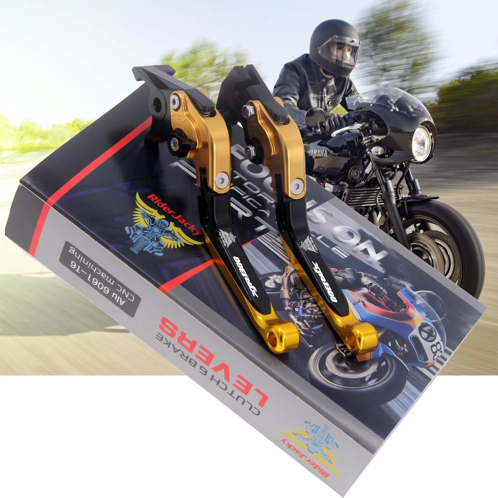 

For Yamaha XJR 1300/Racer XJR1300 2004-2016 Brake Clutch Lever CNC Aluminum Extendable Adjustable Levers Accessories