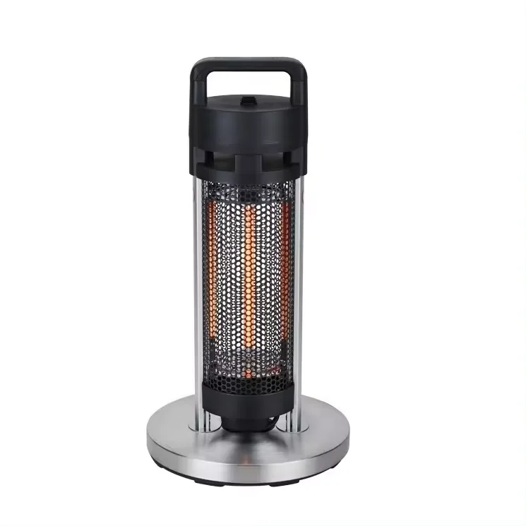 360 Degree Tip-Over Safety Switch IP44 1200W Aluminium Alloy Frame Portable Electric Heater