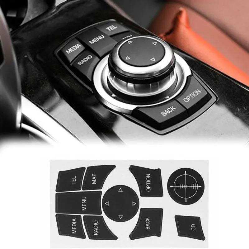 

Instrument Panel Button Repair Kit For BMW 3 Series F30 F31 F34 E90 E92 E93 5 Series F07 F10 F11 F02 F04 X5 X6 M5 Button Sticker