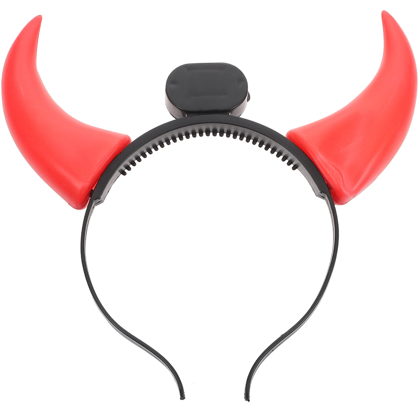 

Girls Headbands Halloween OX Horn Headgear Creative Hair Accessories Luminous Hoop Child