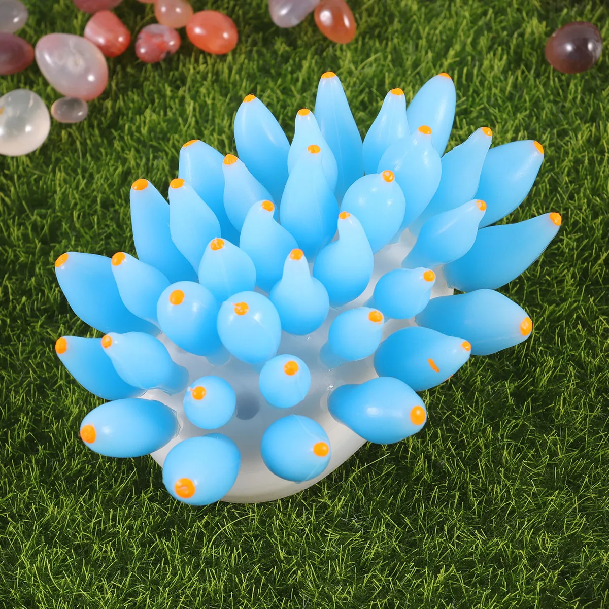 

Bubble Coral Decor for Aquarium Artificial Coral Ornament Fish Tank Landscape Realistic Underwater Decoration Blue