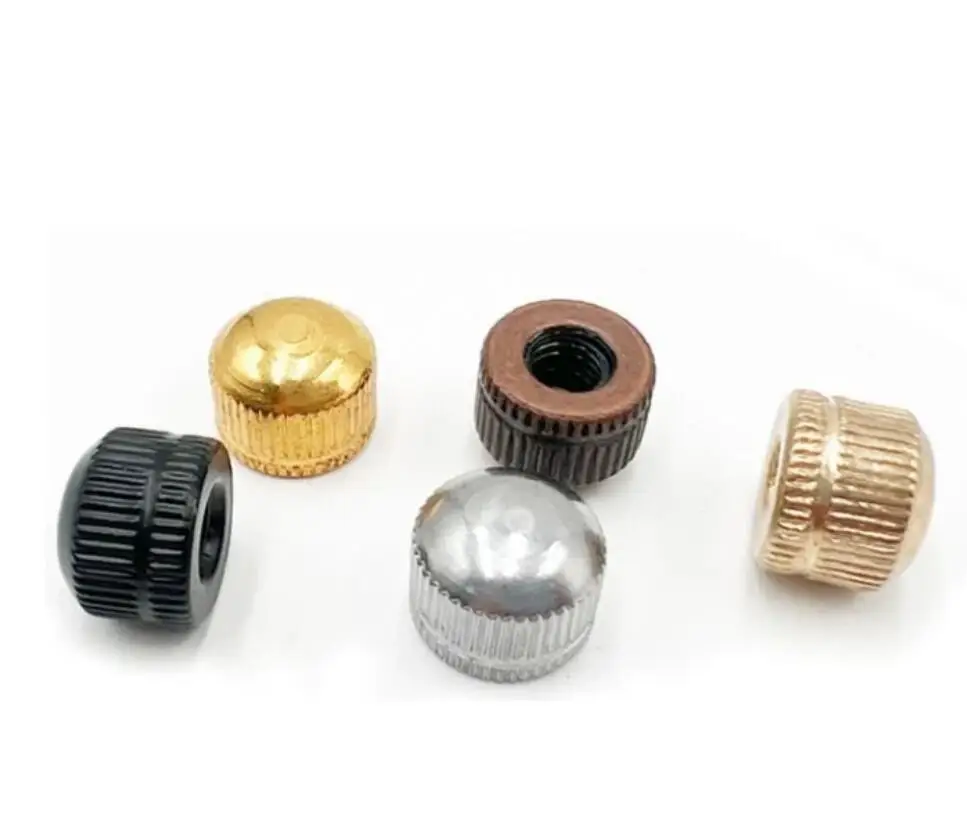 M5 Decorative nuts M4 thread nuts colorful nuts for ceiling rose ceiling canopy chandeliers led pendant lights desk table lamps