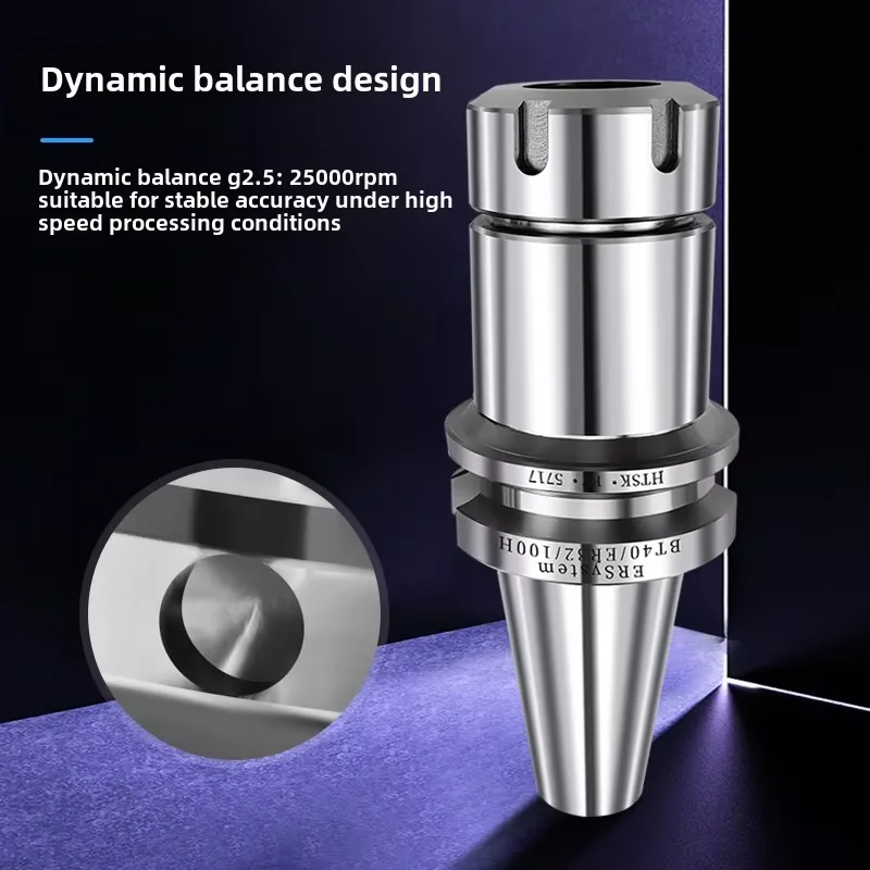 Hot Sale BT40 ER32 Tool Holder for CNC Machine with Milling Cutter