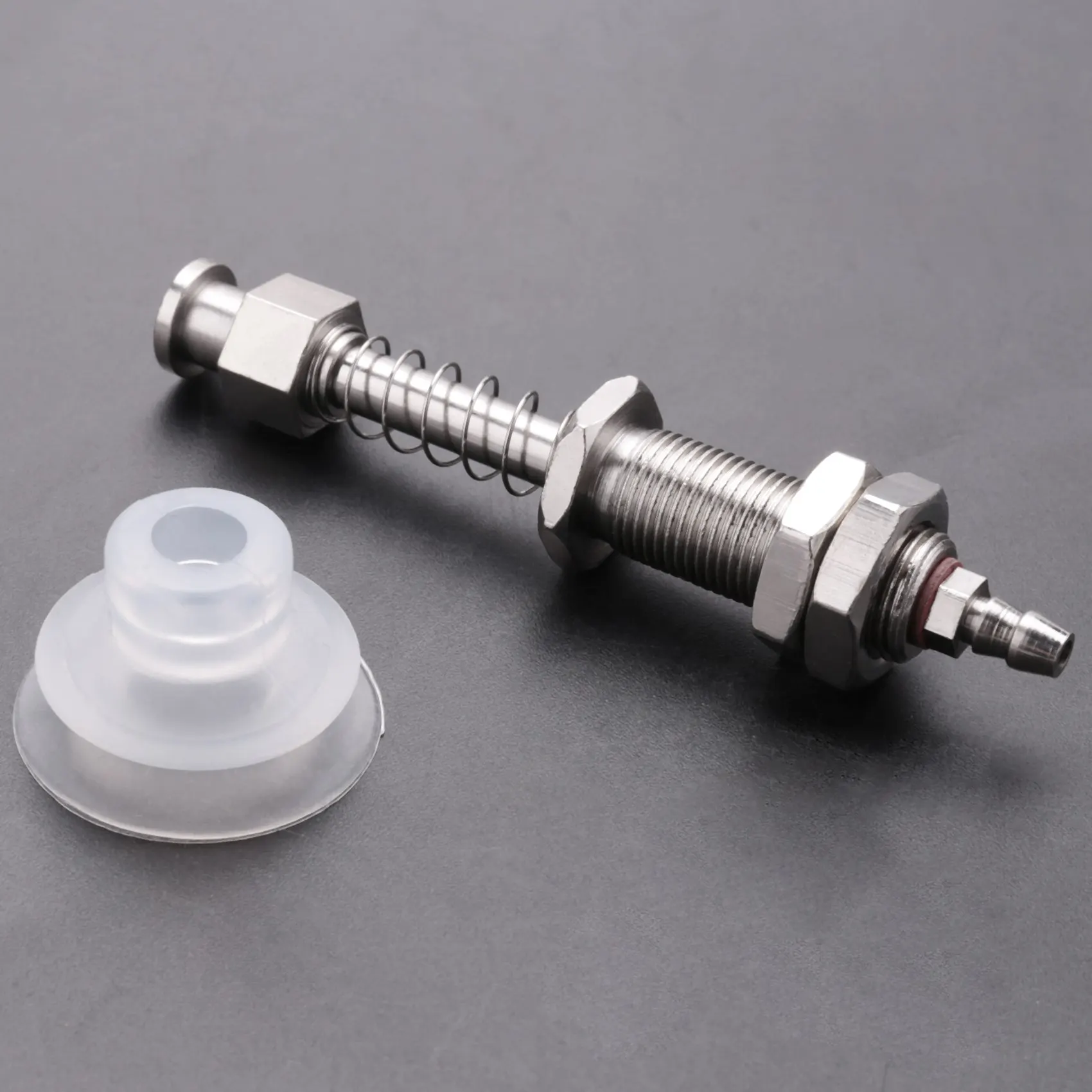 AFOURT-86Mm Suction Cup Bracket Hexagonal Bushing Thread Vacuum Cup Liquid Level Compensator Injection Molding Machine Parts