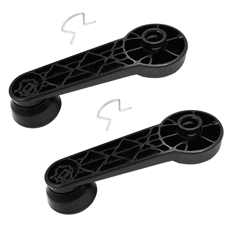 #87P Automotive Parts & Accessories,2Pcs Auto Window Regulator Handle Winder Handle for Ford Transit (Black)