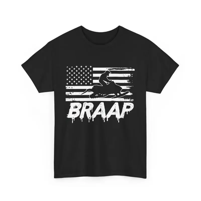 American Flag Snowmobiling Riding Ski And Feelin' Free T Shirt