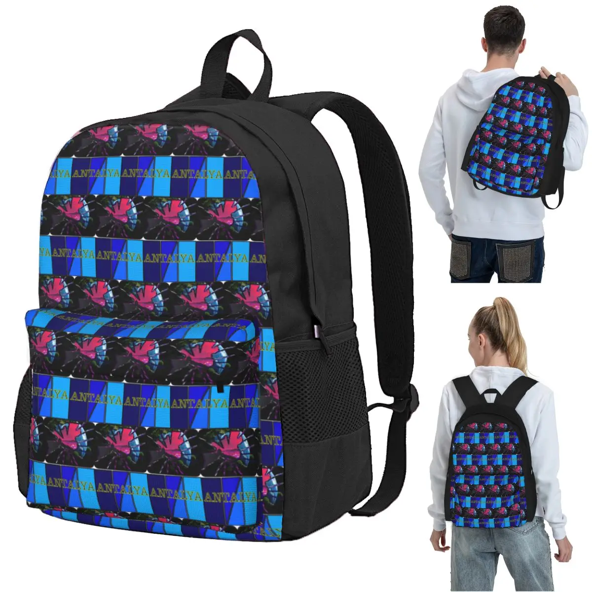 

Antalya Backpack Student BookBag Kids School Bag Computer Shoulder Bags for Boys Girls