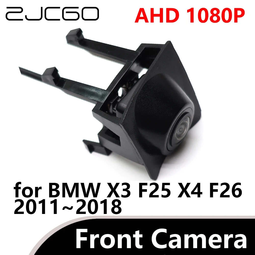 

ZJCGO AHD 1080P CVBS 480P 170° Car Parking LOGO Front View Camera for BMW X3 F25 X4 F26 2011~2018