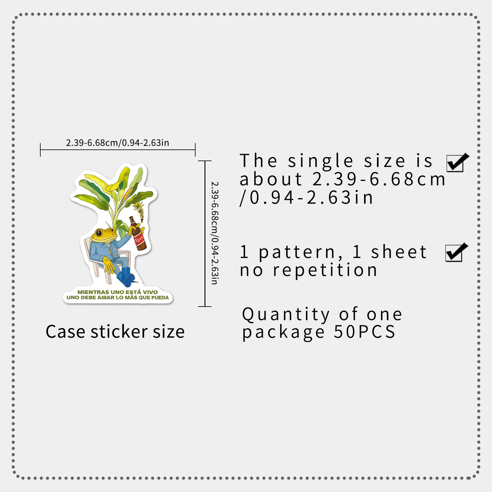 50Pcs Puerto Rico Boricua Tropical Flower Frog Parrot Flag Decals Waterproof For Bottle Laptop Scrapbook DIY Decor