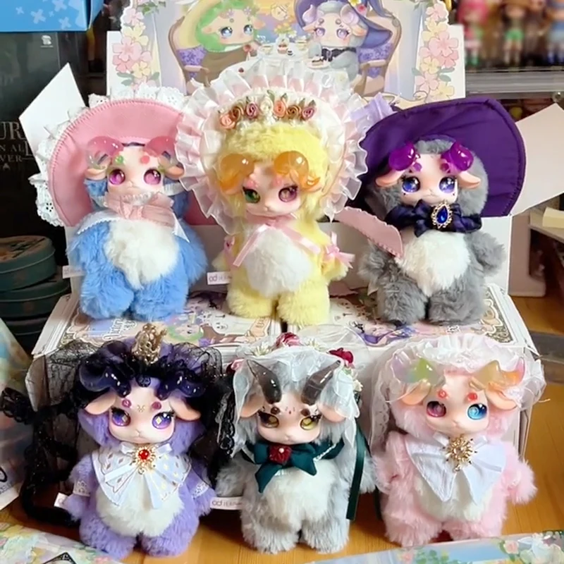 

Fecoco Victorian Sheep Series Blind Box Fecoco Vinyl Plush Blind Doll Anime Action Figure Mystery Box Desk Decor Ornament Gifts