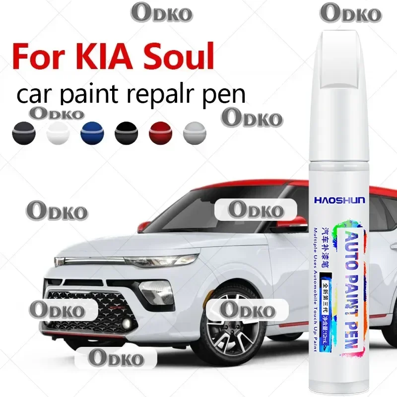 

Для KIA Soul 2008-2025 PS BHE SK3 Ручка для ремонта краски Touch Up Scratch Remover DIY Автоаксессуары Черный Белый Синий Серый Зеленый Красный