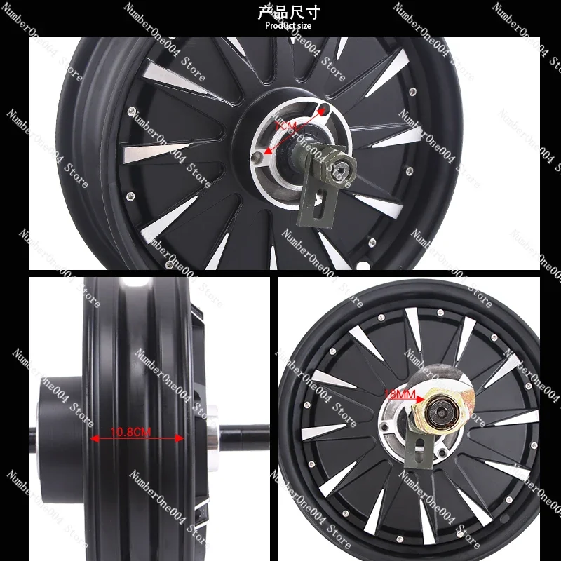 Suitable for 12 inch motors, 2000W and 3000W torque motors, hill climbing enhanced motor tires